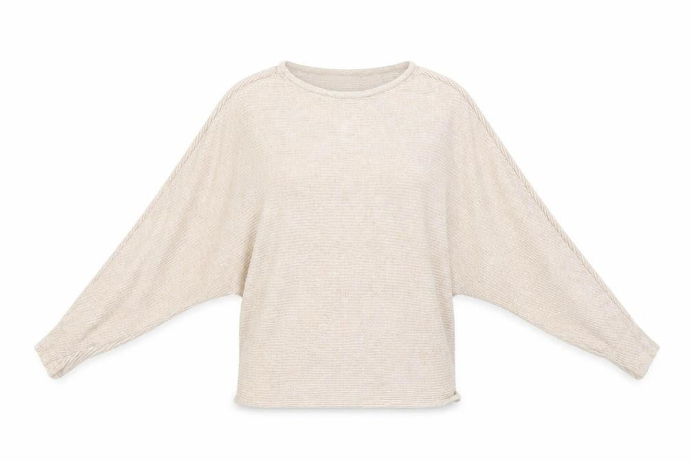 Womens UK Size XS H&M Beige Pullover Jumper