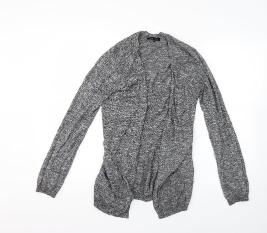 Womens UK Size 10 New Look Grey Cardigan Jumper