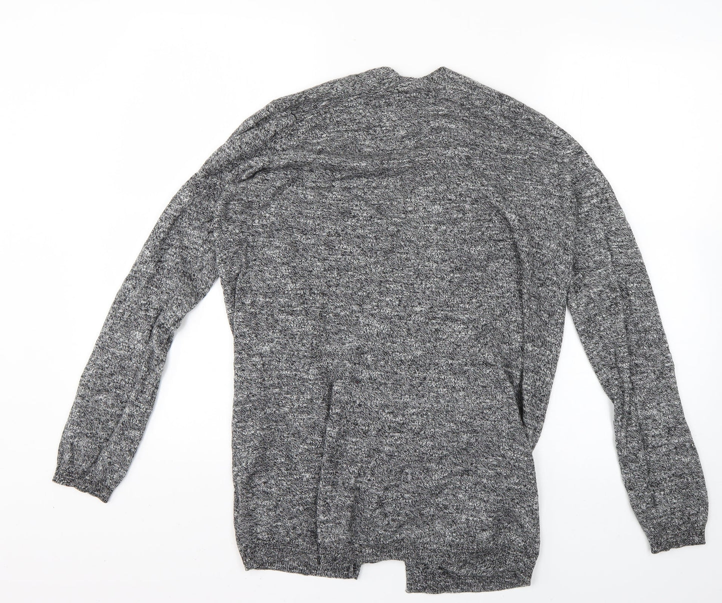 Womens UK Size 10 New Look Grey Cardigan Jumper