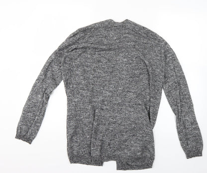 Womens UK Size 10 New Look Grey Cardigan Jumper