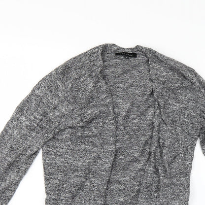 Womens UK Size 10 New Look Grey Cardigan Jumper