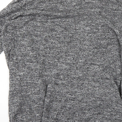 Womens UK Size 10 New Look Grey Cardigan Jumper