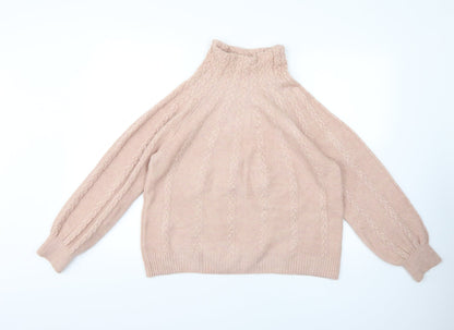George Womens Pink   Pullover Jumper Size M