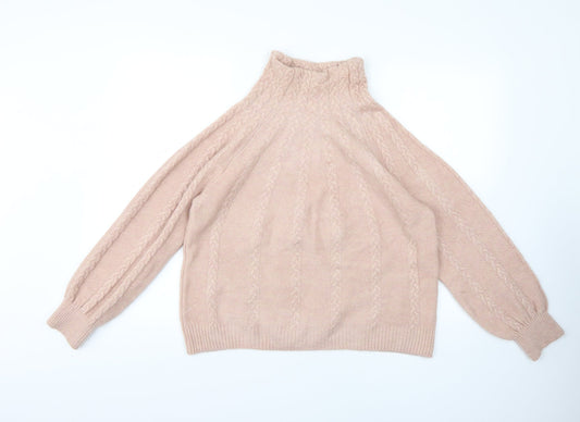 George Womens Pink   Pullover Jumper Size M