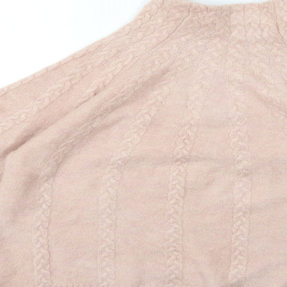 George Womens Pink   Pullover Jumper Size M