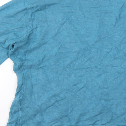 Womens UK Size M Klass Blue Pullover Jumper