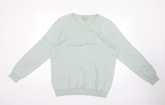 TU Mens Green   Pullover Jumper Size M
