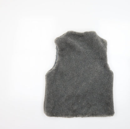 b c clothing Womens Grey   Gilet Coat Size L