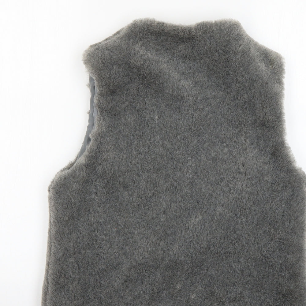b c clothing Womens Grey   Gilet Coat Size L