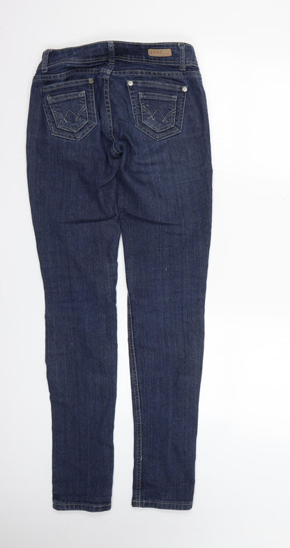 Krisp Womens Blue   Skinny Jeans Size 6 L31 in