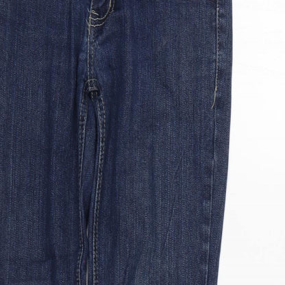 Krisp Womens Blue   Skinny Jeans Size 6 L31 in