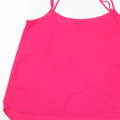 Wallis Womens Pink   Basic Blouse Size 8