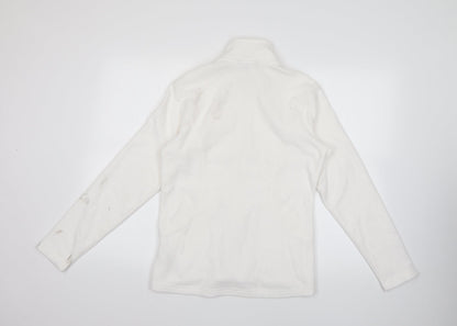 Womens UK Size 8 Marks and Spencer White Jacket