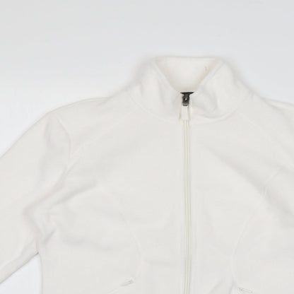 Womens UK Size 8 Marks and Spencer White Jacket