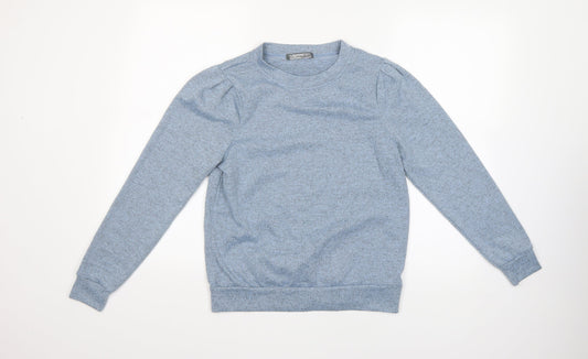 Nutmeg Womens Blue   Pullover Jumper Size 8