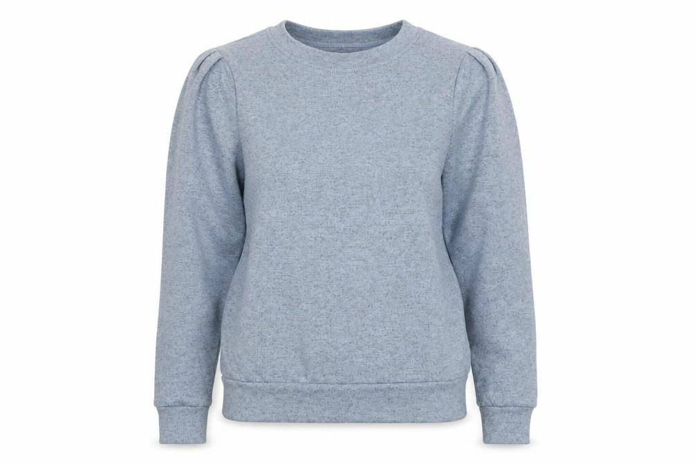 Womens UK Size 8 Nutmeg Blue Pullover Jumper