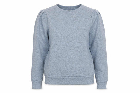 Womens UK Size 8 Nutmeg Blue Pullover Jumper