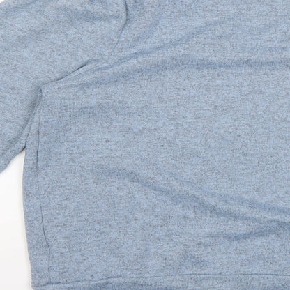 Nutmeg Womens Blue   Pullover Jumper Size 8