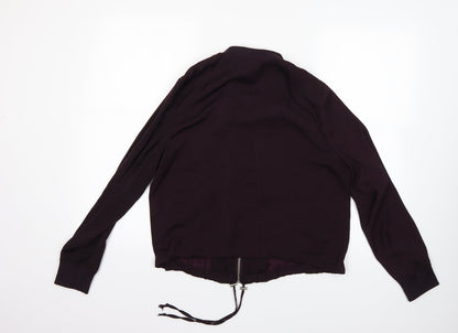 Womens UK Size 14 H&M Purple Jacket