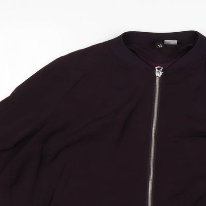 Womens UK Size 14 H&M Purple Jacket