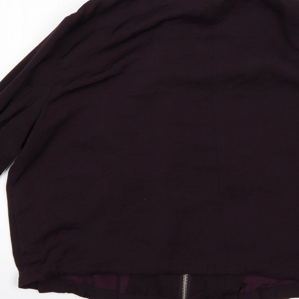 Womens UK Size 14 H&M Purple Jacket
