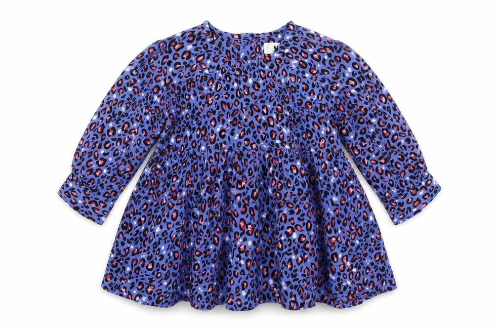 Front view of Very Baby Multicoloured Animal Print Fit & Flare, size 3-6, Months