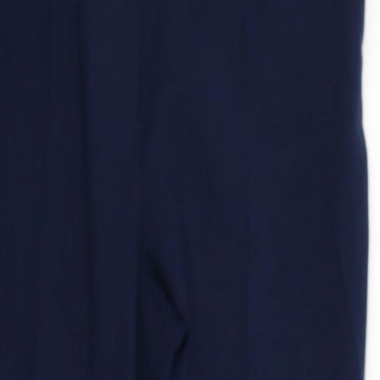 quiosque Womens Blue   Trousers  Size 14 L27 in