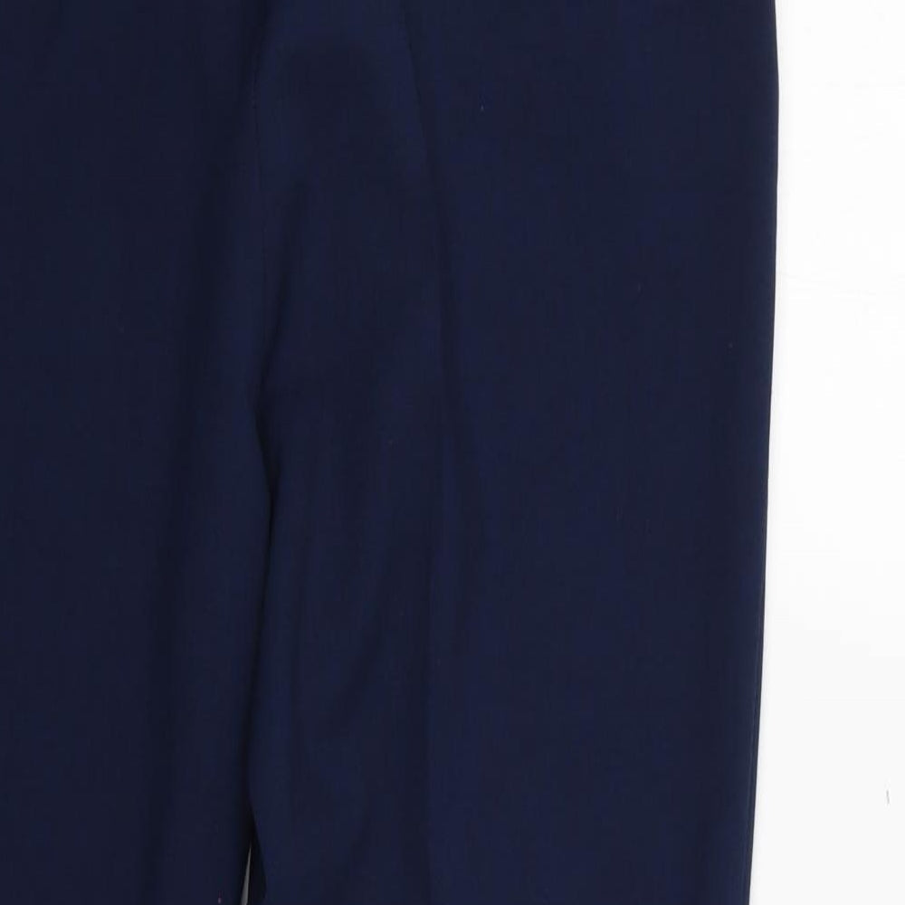 quiosque Womens Blue   Trousers  Size 14 L27 in