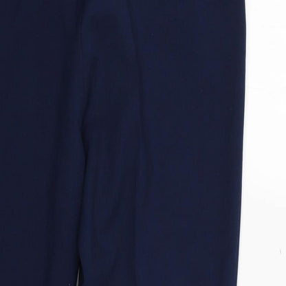 quiosque Womens Blue   Trousers  Size 14 L27 in