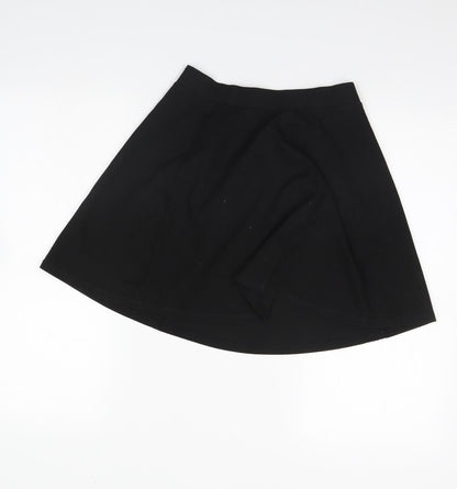 George Girls Black   Flare Skirt Size 11 Years