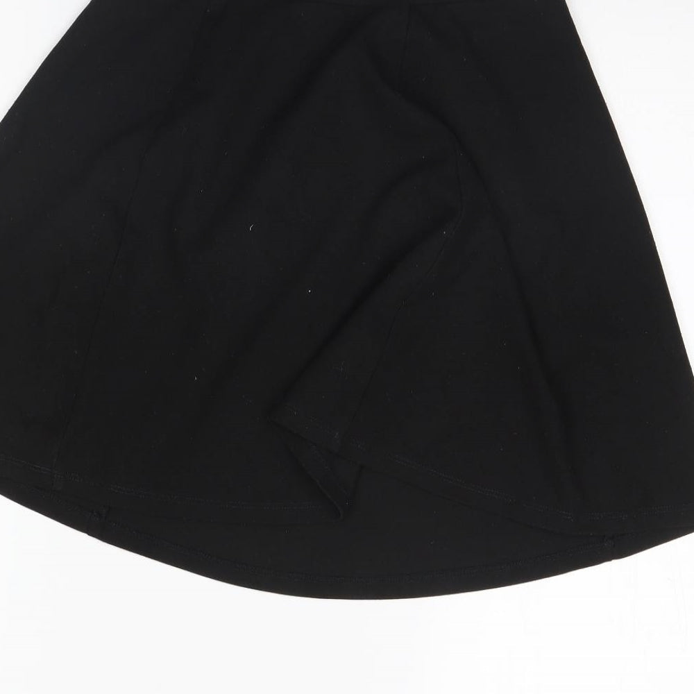 George Girls Black   Flare Skirt Size 11 Years