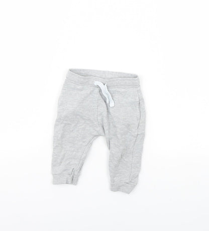 Preworn Baby Grey   Jogger Trousers Size 9 Months