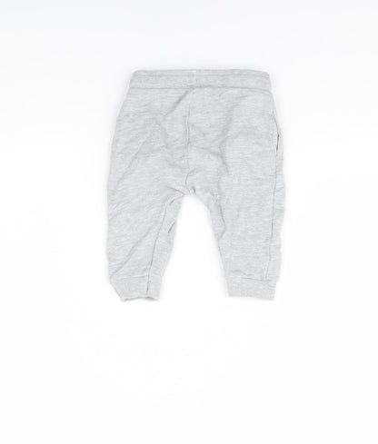 Preworn Baby Grey   Jogger Trousers Size 9 Months
