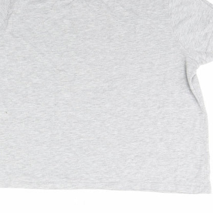Womens UK Size 18 Disney Grey Basic T-Shirt