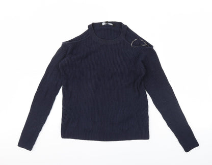 New Look Girls Blue   Pullover Jumper Size 12 Years
