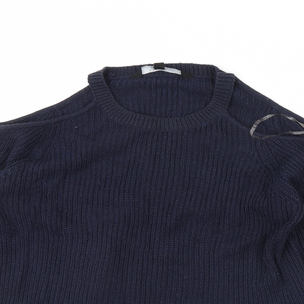 New Look Girls Blue   Pullover Jumper Size 12 Years