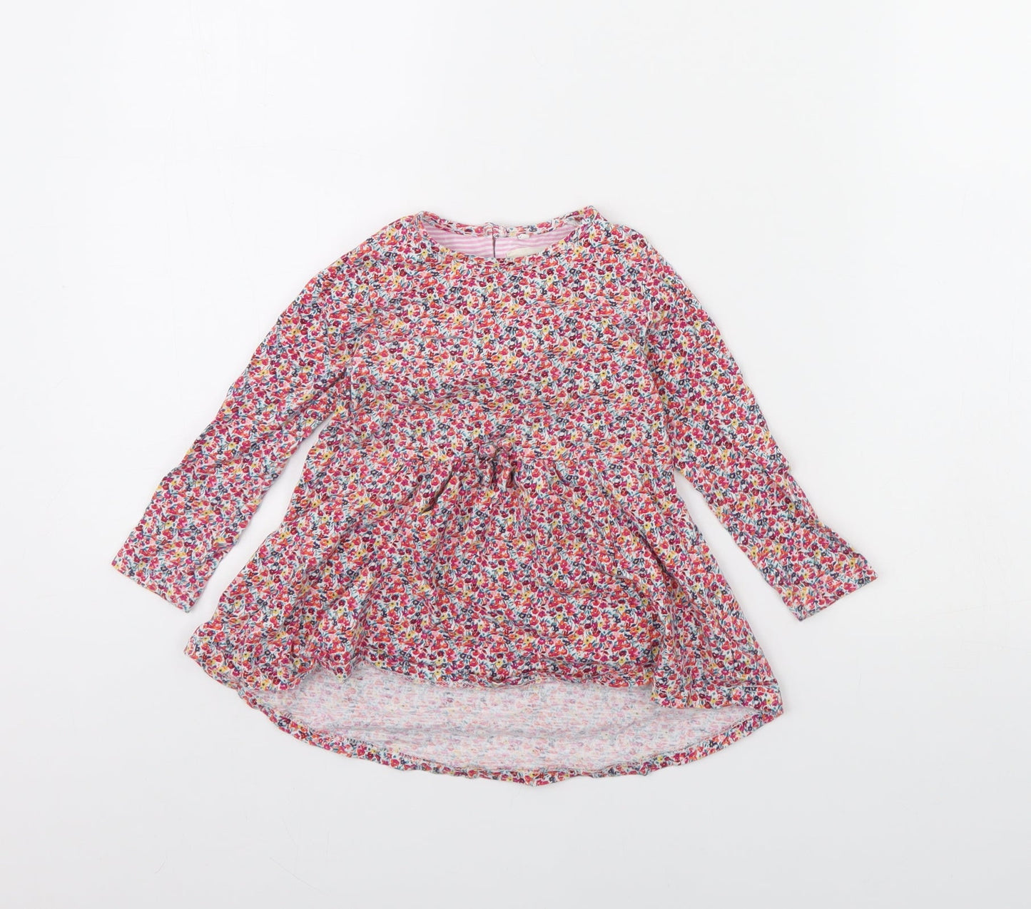 NEXT Girls Red Floral  Fit & Flare  Size 12 Months