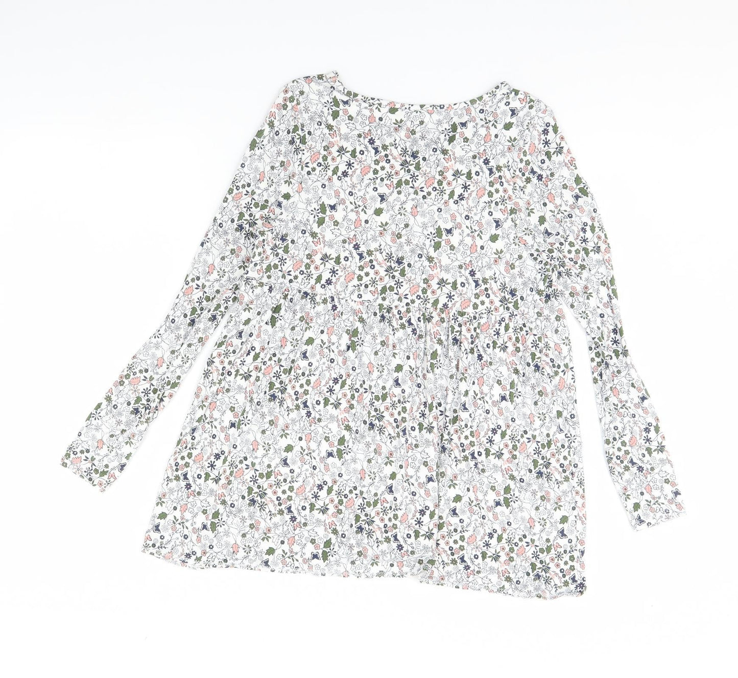 Womens UK Size 8 TU White Basic Blouse