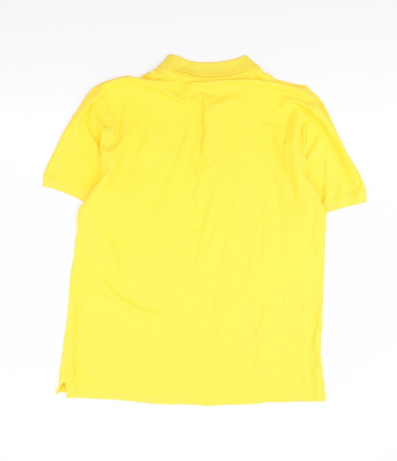 Mens UK Size XL Fruit of the Loom Cotton Polo Shirt