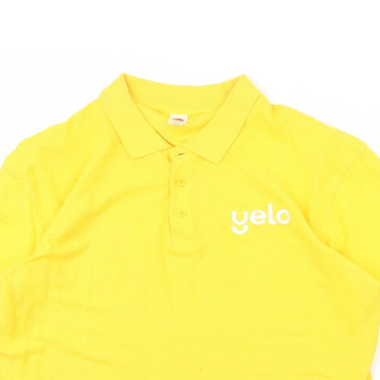 Mens UK Size XL Fruit of the Loom Cotton Polo Shirt