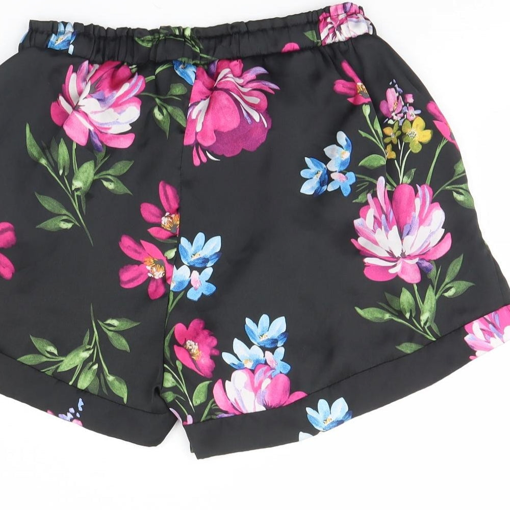 Love to lounge Womens Black Floral  Cami Pyjama Pants Size S