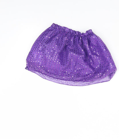 dream dazzlers Girls Purple   Mini Skirt Size 3 Years