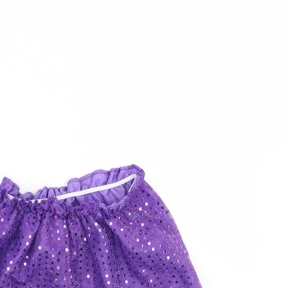 dream dazzlers Girls Purple   Mini Skirt Size 3 Years