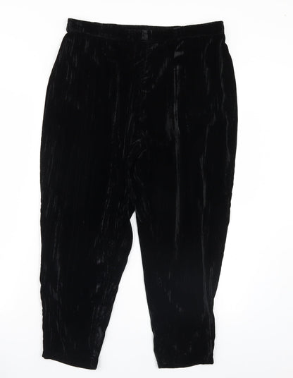 Womens UK Size 14 Capsule Regular Fit  Black Trousers