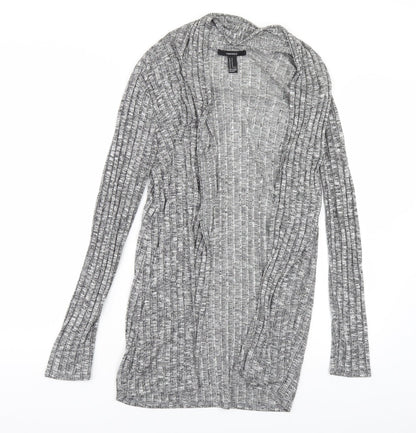 FOREVER 21 Womens Grey   Cardigan Jumper Size M