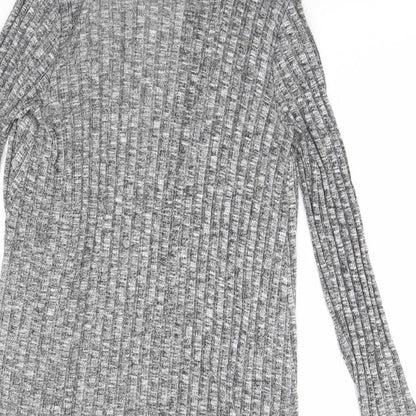 FOREVER 21 Womens Grey   Cardigan Jumper Size M