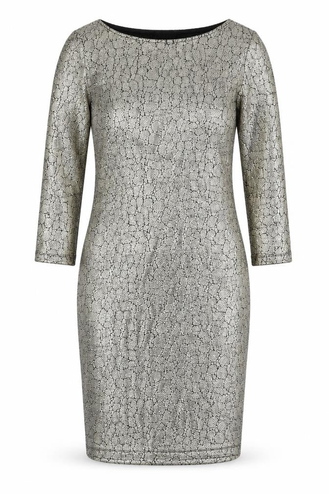 Topshop Womens Gold   Bodycon  Size 6