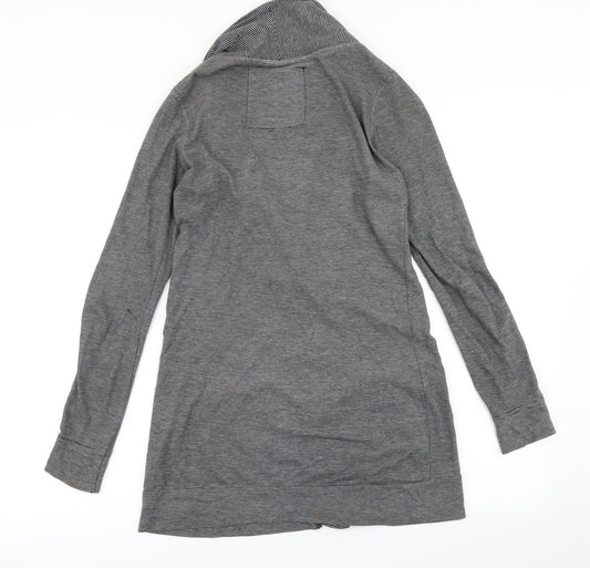 Womens UK Size 8 River Island Grey Cardigan Jumper
