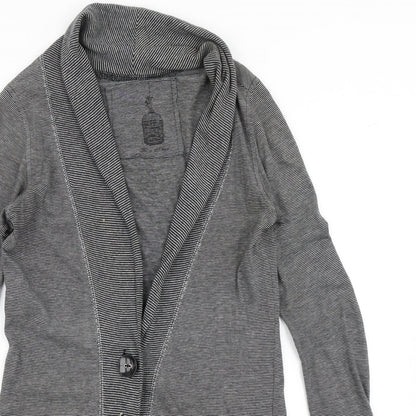 Womens UK Size 8 River Island Grey Cardigan Jumper
