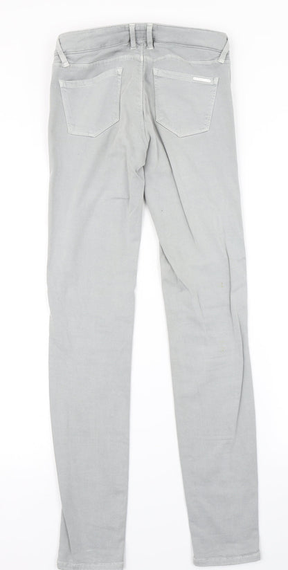 Tramarossa Womens Grey  Denim Skinny Jeans Size 26 in L30 in